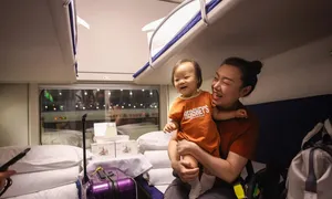 Bên trong tàu cao tốc giường nằm Hong Kong - Bắc Kinh
