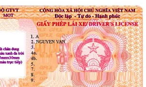 Hai mẫu giấy phép lái xe áp dụng từ năm 2025 và 2026