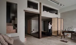 Căn hộ 60 m2 biến mỗi ô cửa thành khung tranh